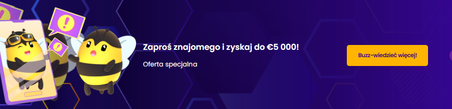 Wazbee Casino promo